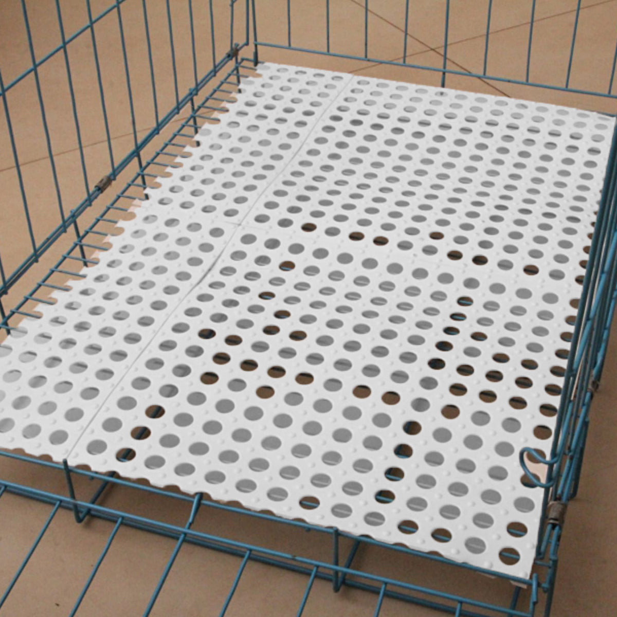 Interlocking Rabbit Cage Floor Mat Small Pet Cage Flooring Tiles