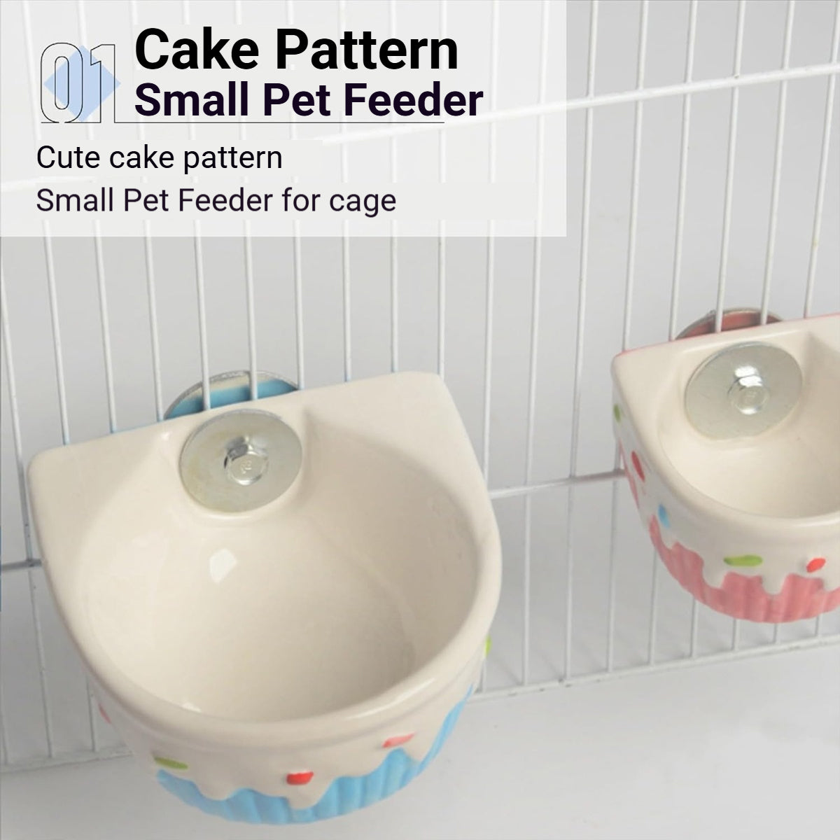 Hanging Pet Ceramic Bowl