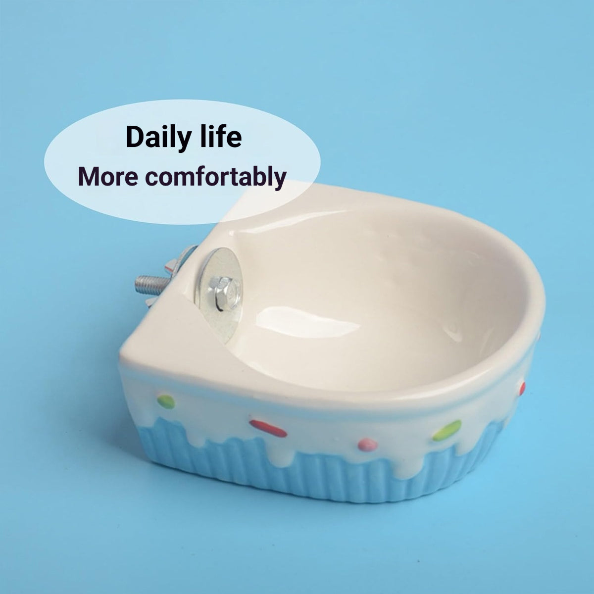 Hanging Pet Ceramic Bowl