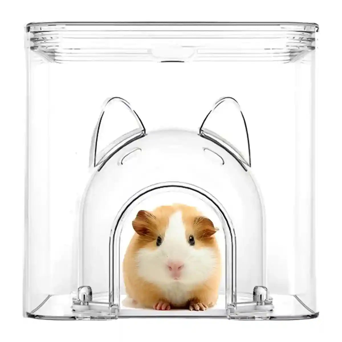 Cooling Small Pet House for Summer Transparent Ice Nest for Hamsters