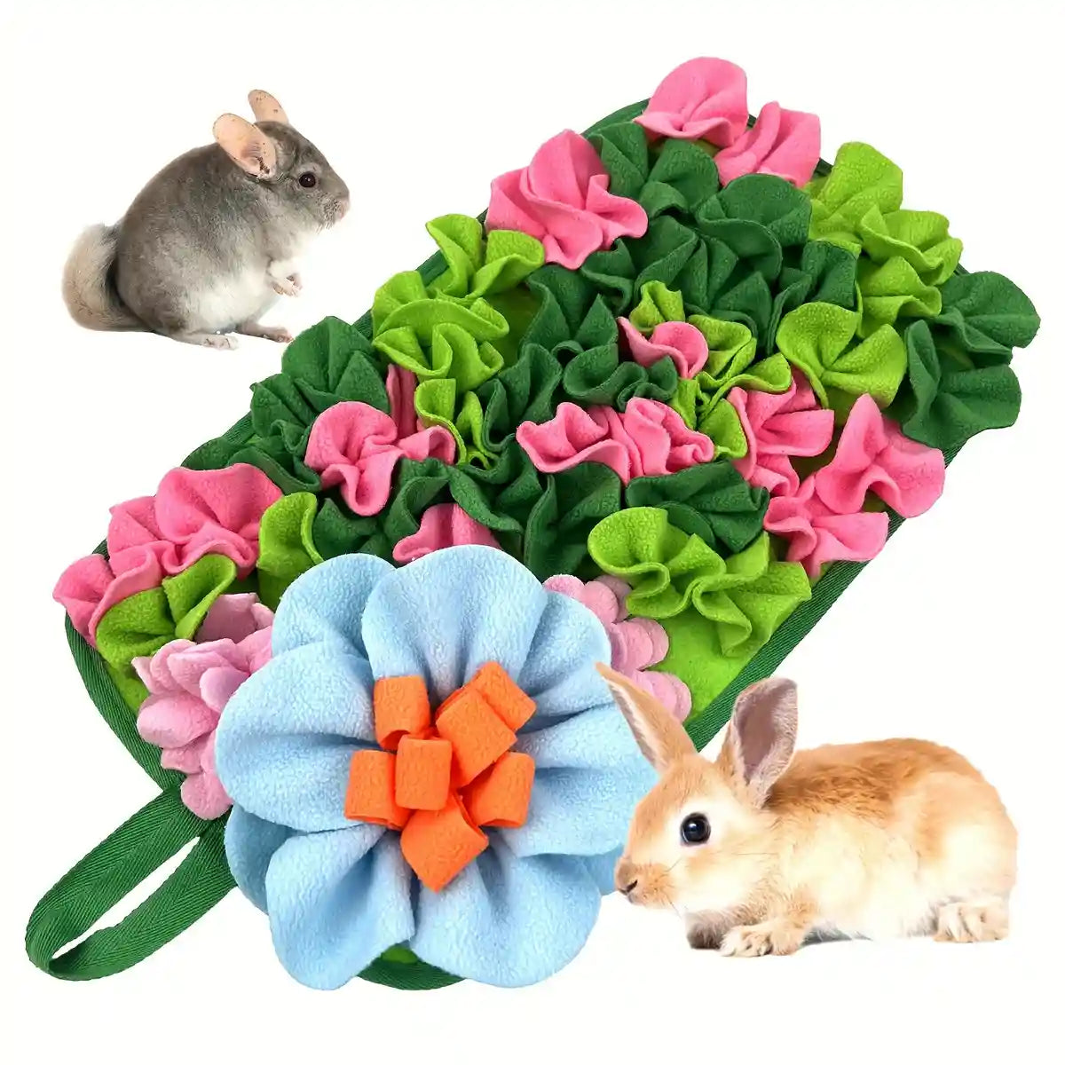Small Pet Snuffle Feeding Mat Enrichment Pad