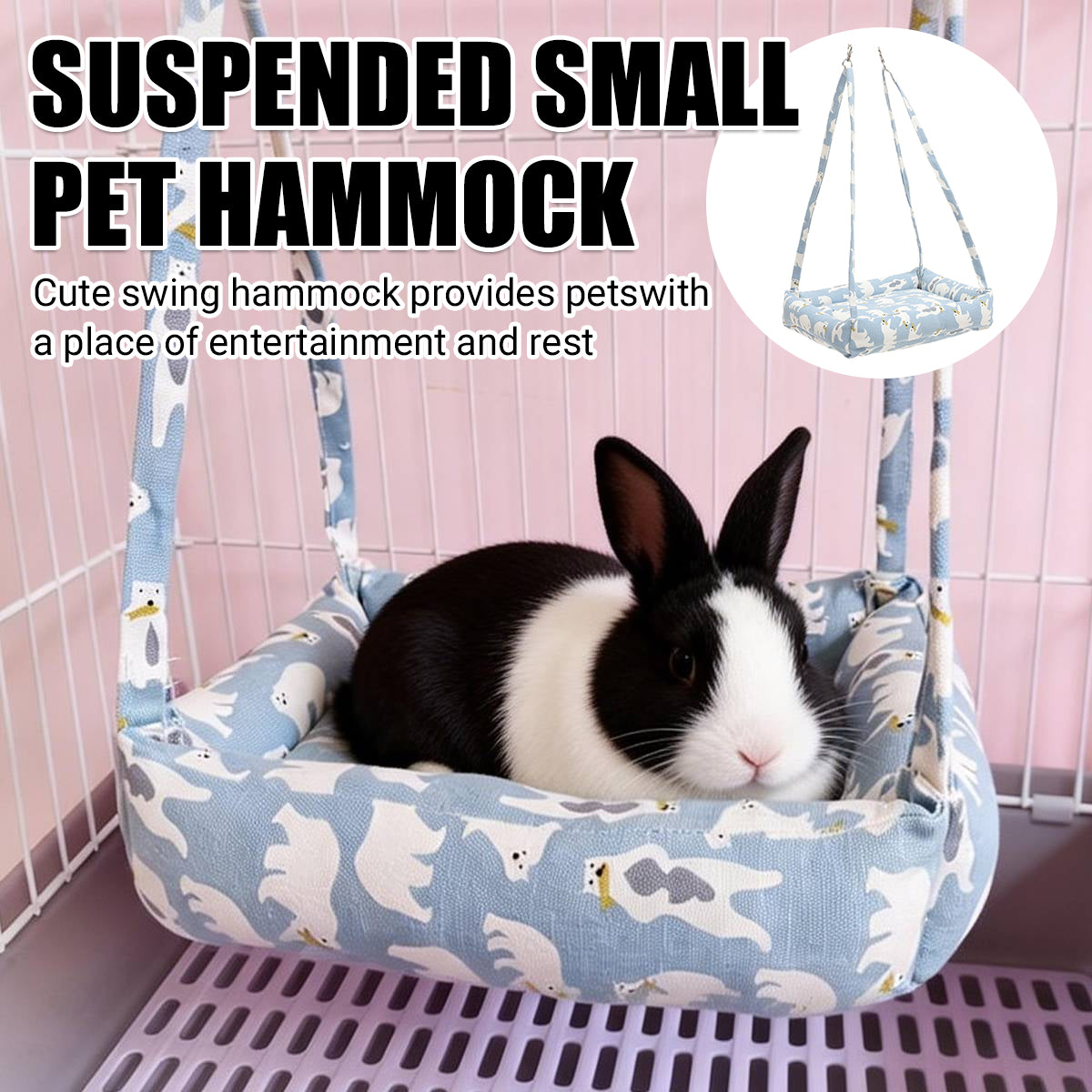 Small Pet Hammock Hanging Cage Bed