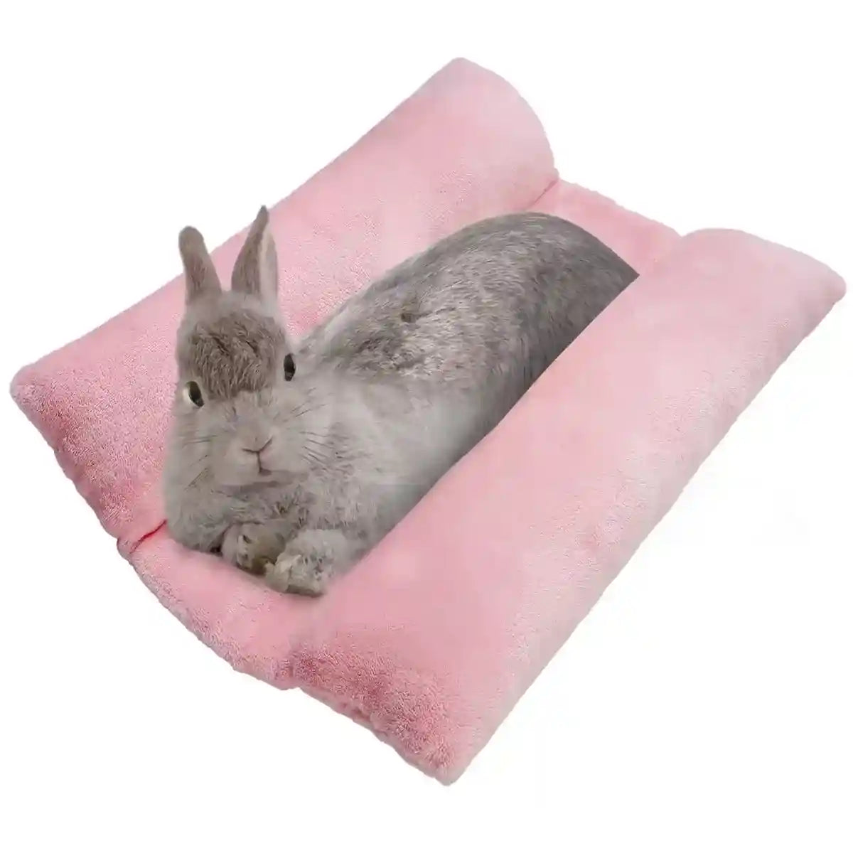 Soft Plush Sleeping Mat for Small Animals – Washable Flannel Bed