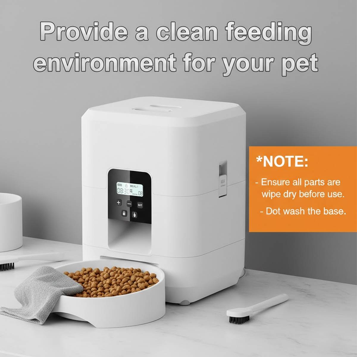 Smart Pet Feeder 2L Automatic Cat And Dog Food Dispenser