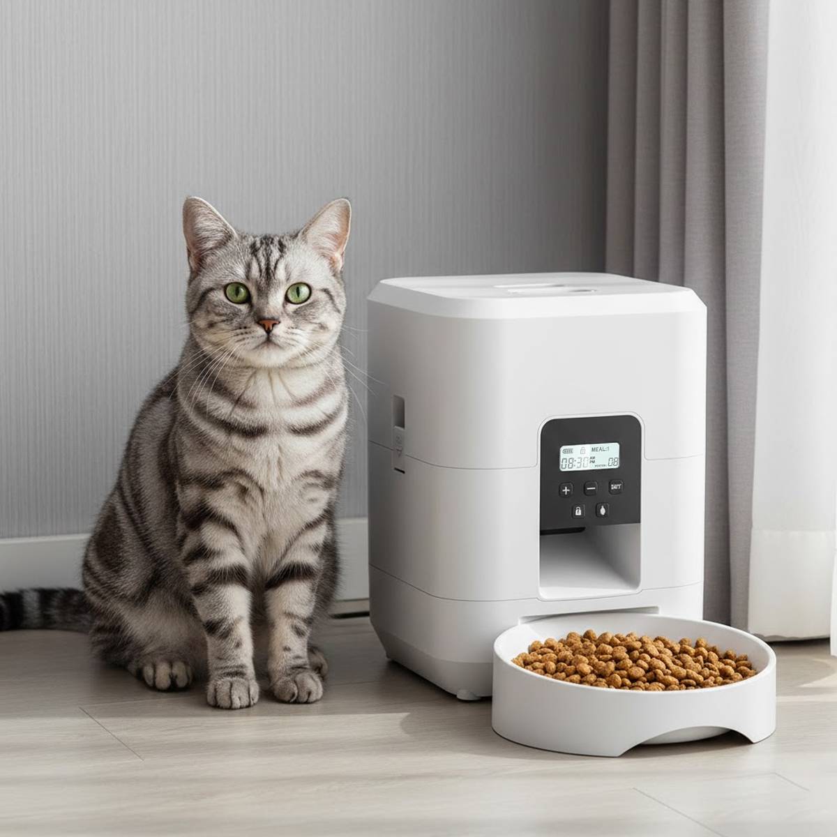 Smart Pet Feeder 2L Automatic Cat And Dog Food Dispenser