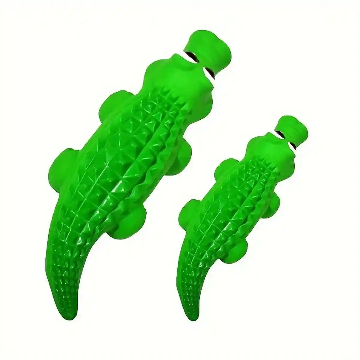Latex Crocodile Dog Toy Interactive Squeaky Chew Toy for Dogs