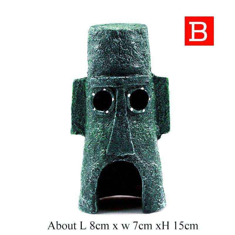 Creative Resin Fish Tank Ornament Fun & Safe Aquarium Decoration