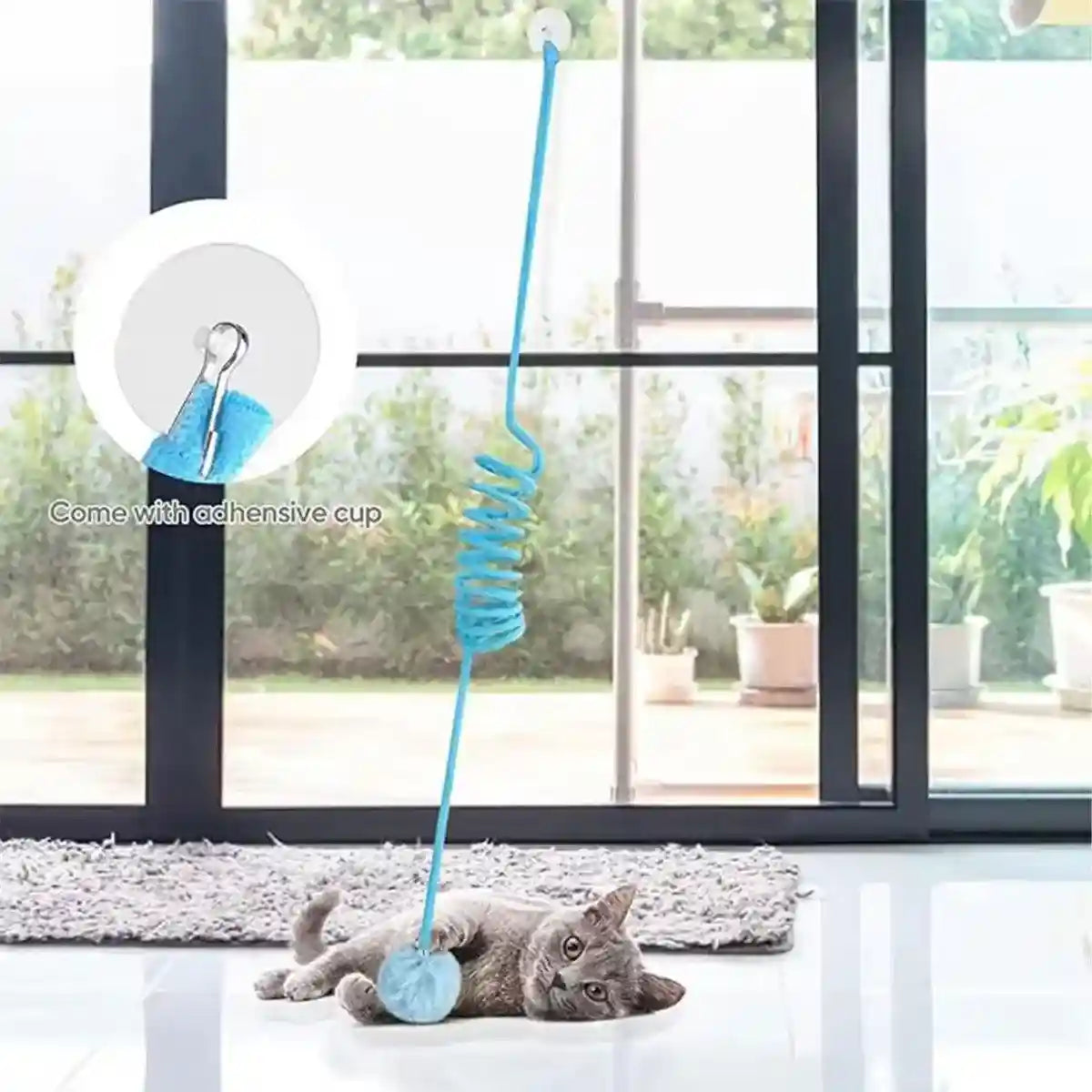 3pcs Interactive Spring Cat Toy Set
