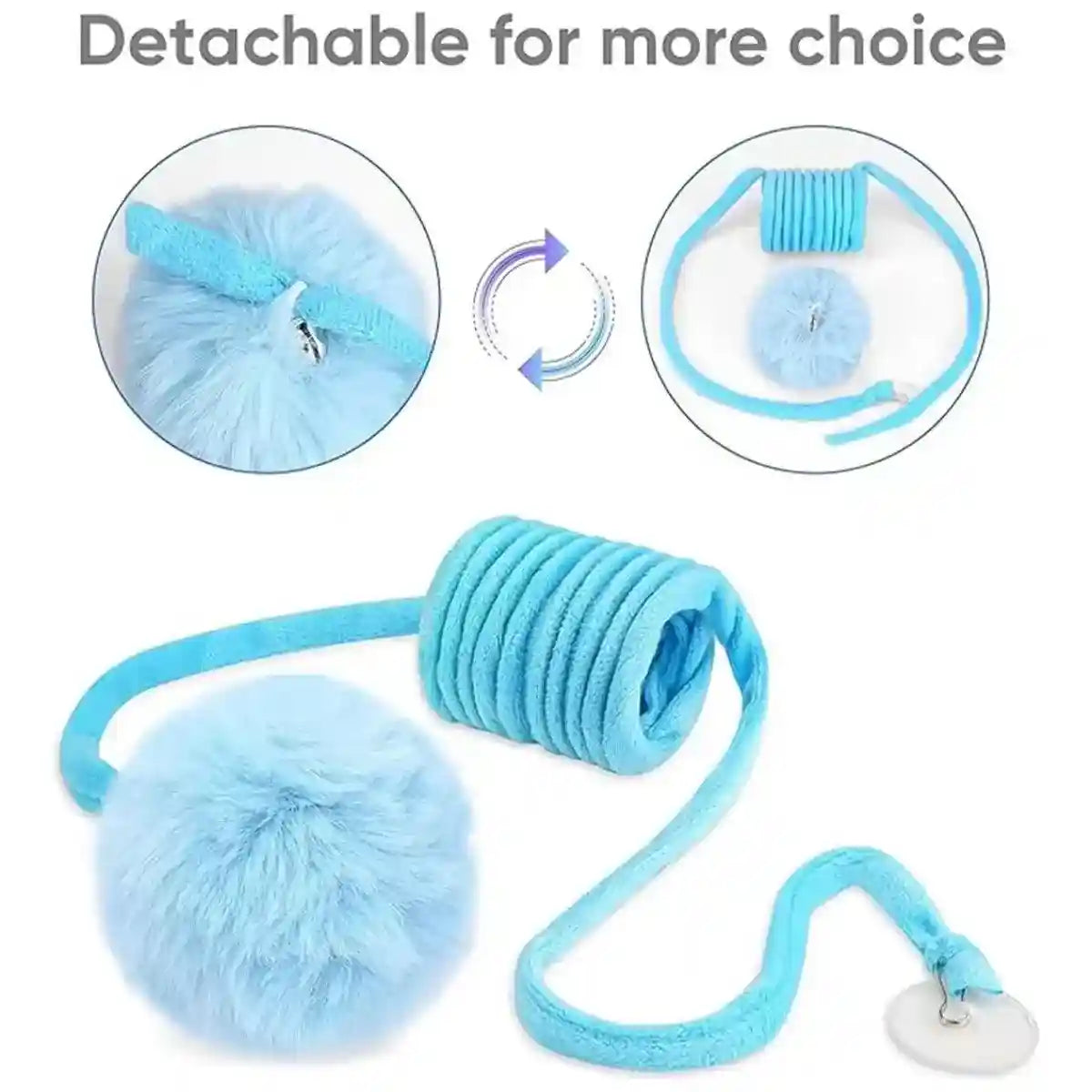 3pcs Interactive Spring Cat Toy Set