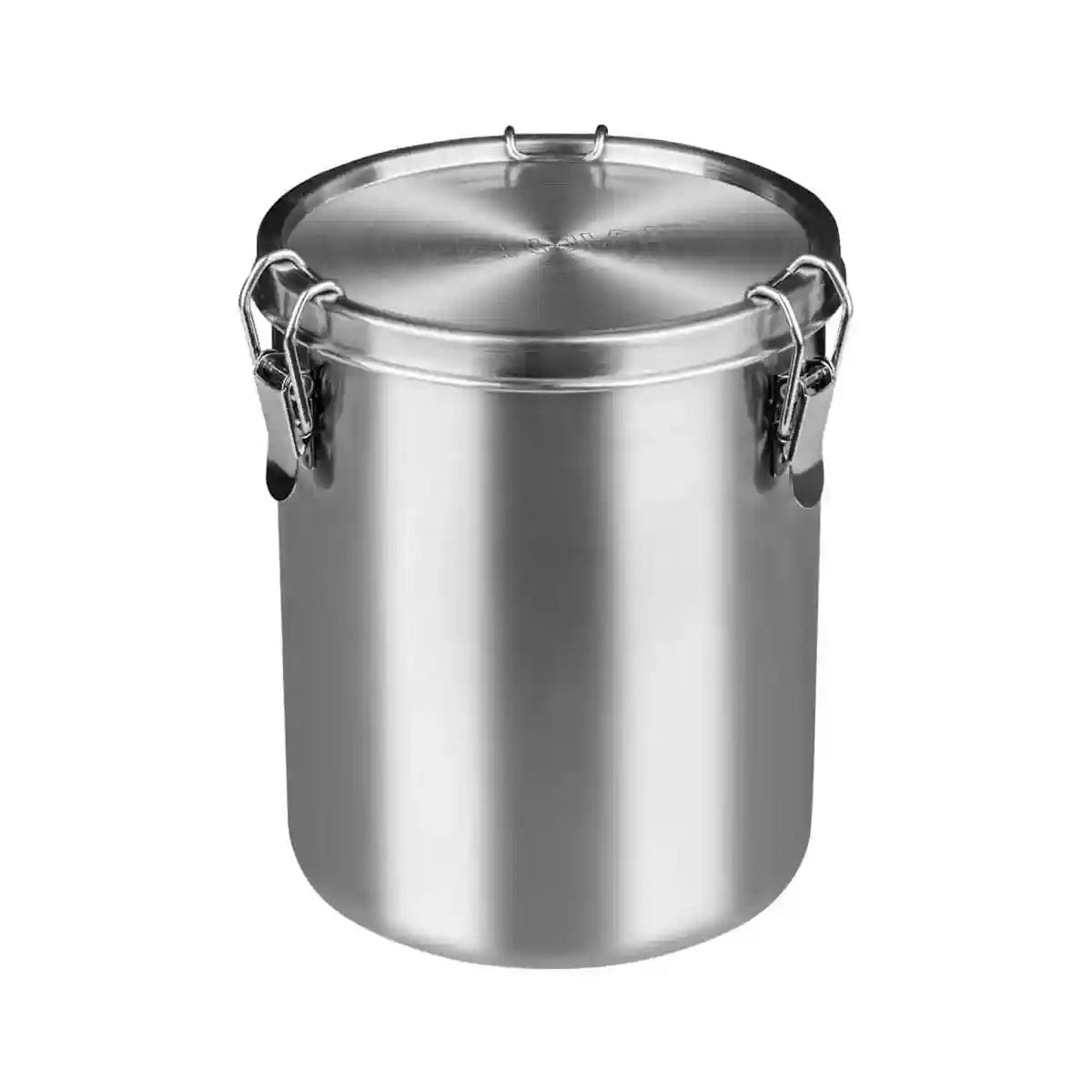 Stainless Steel Pet Food Storage Container with Airtight Locking Clips