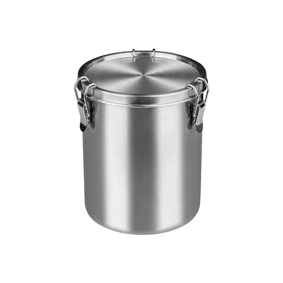 Stainless Steel Pet Food Storage Container with Airtight Locking Clips