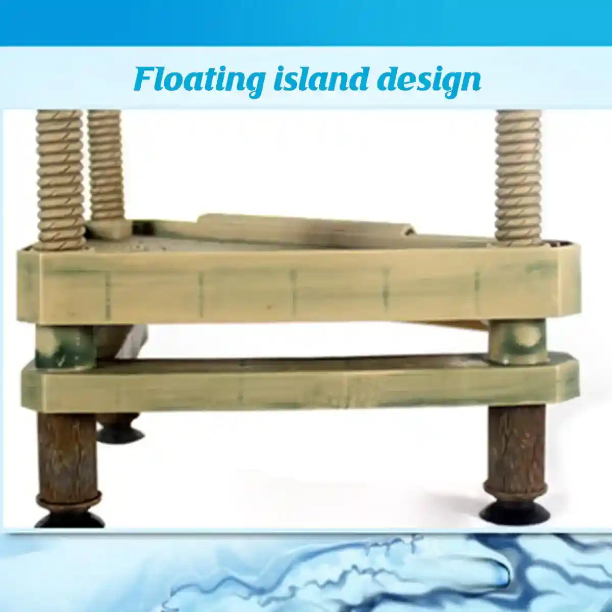 Basking Turtle Platform with Ramp for Aquarium Reptile Tanks