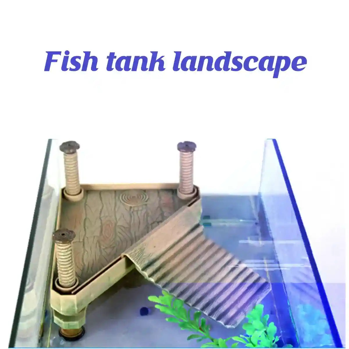 Basking Turtle Platform with Ramp for Aquarium Reptile Tanks