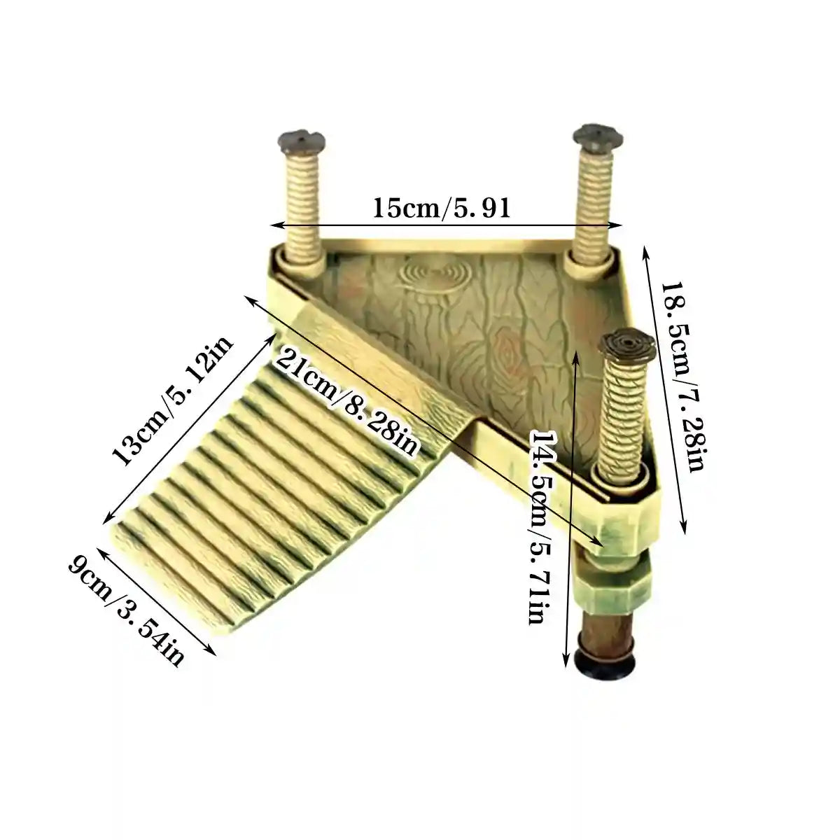 Basking Turtle Platform with Ramp for Aquarium Reptile Tanks