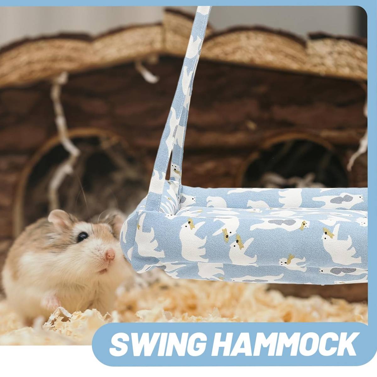 Small Pet Hammock Hanging Cage Bed
