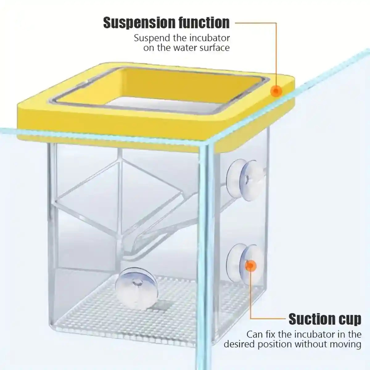Suspended Fish Breeding Box Floating Isolation Tank