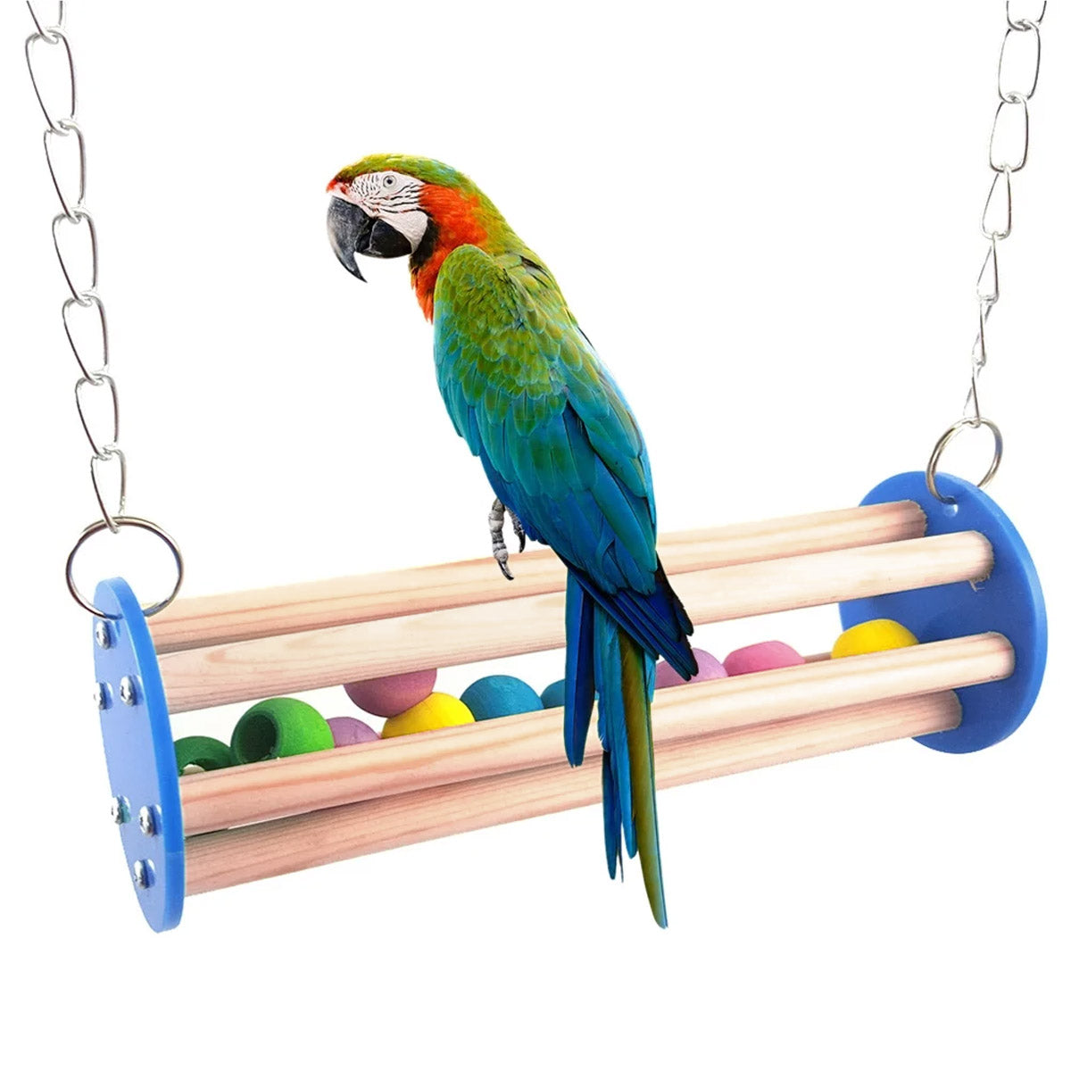 Pet Bird Chew Toy Swing Parrot Toy