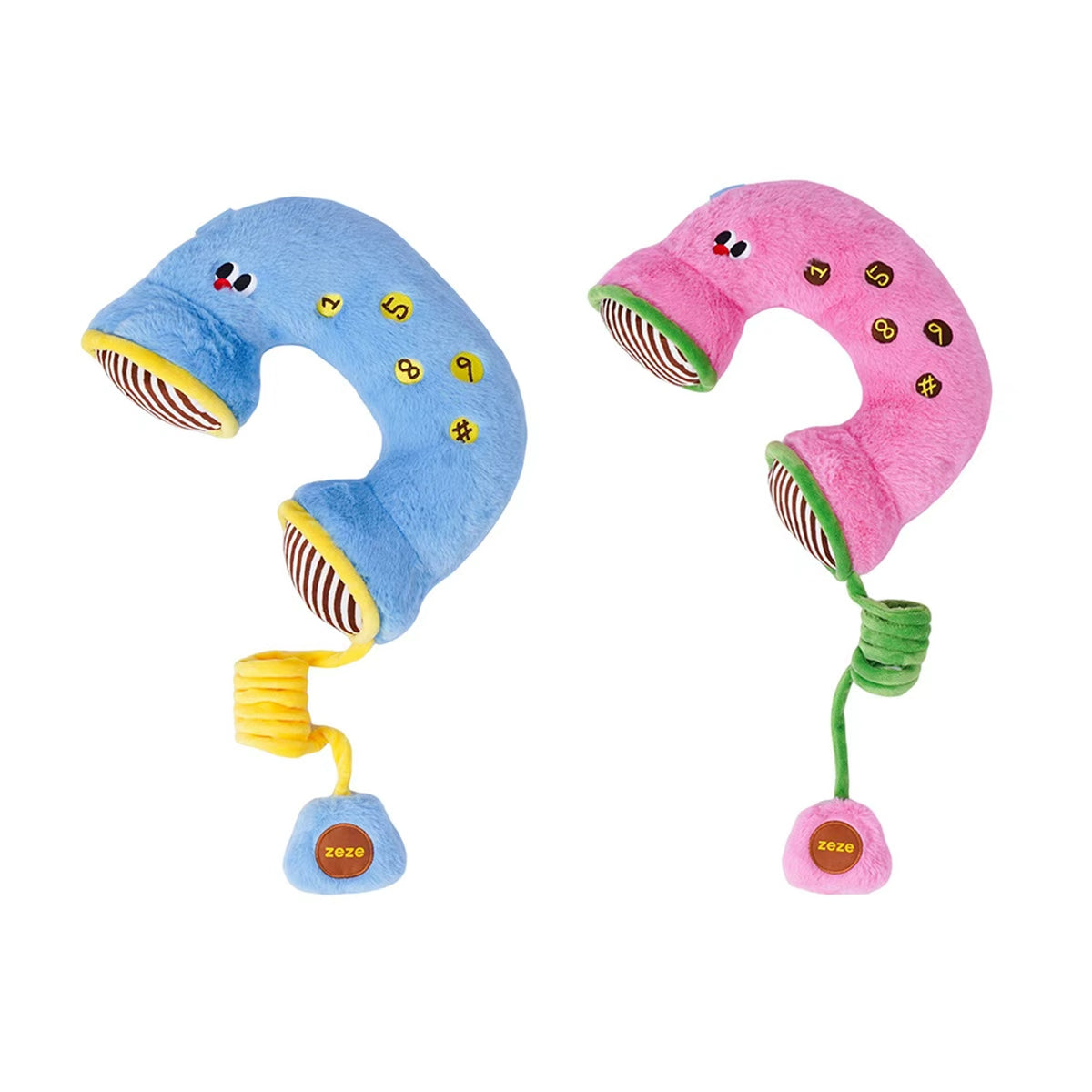 Retro Phone Dog Plush Toy