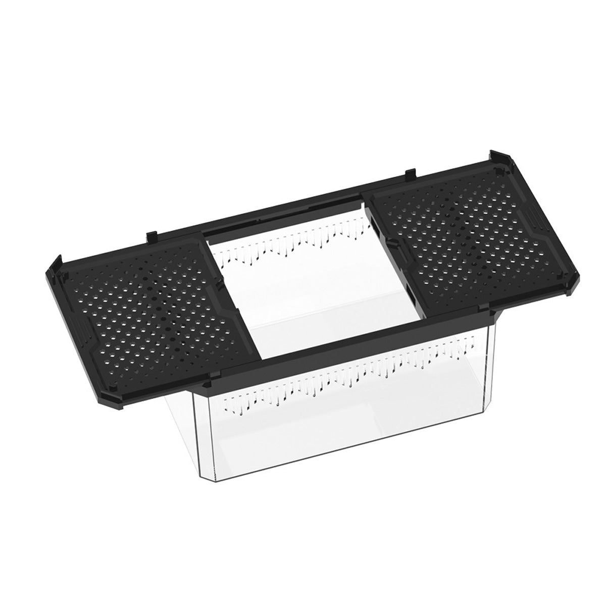 Stackable Reptile Terrarium Breeding Box with Magnetic Lid (Small)