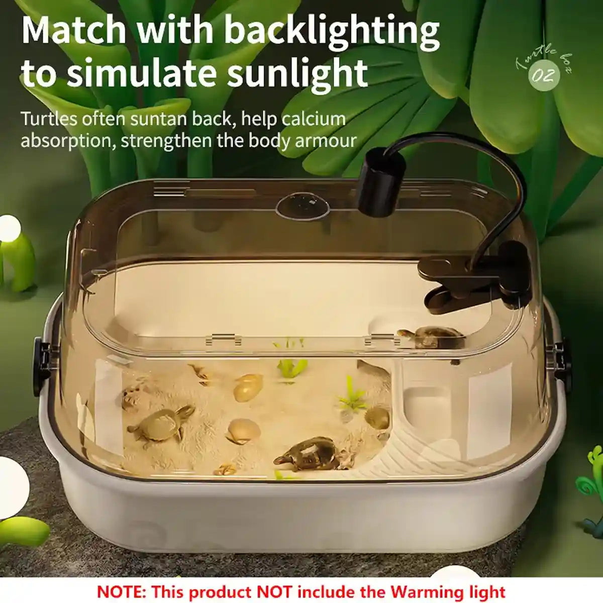 Turtle Breeding Box With Panoramic View