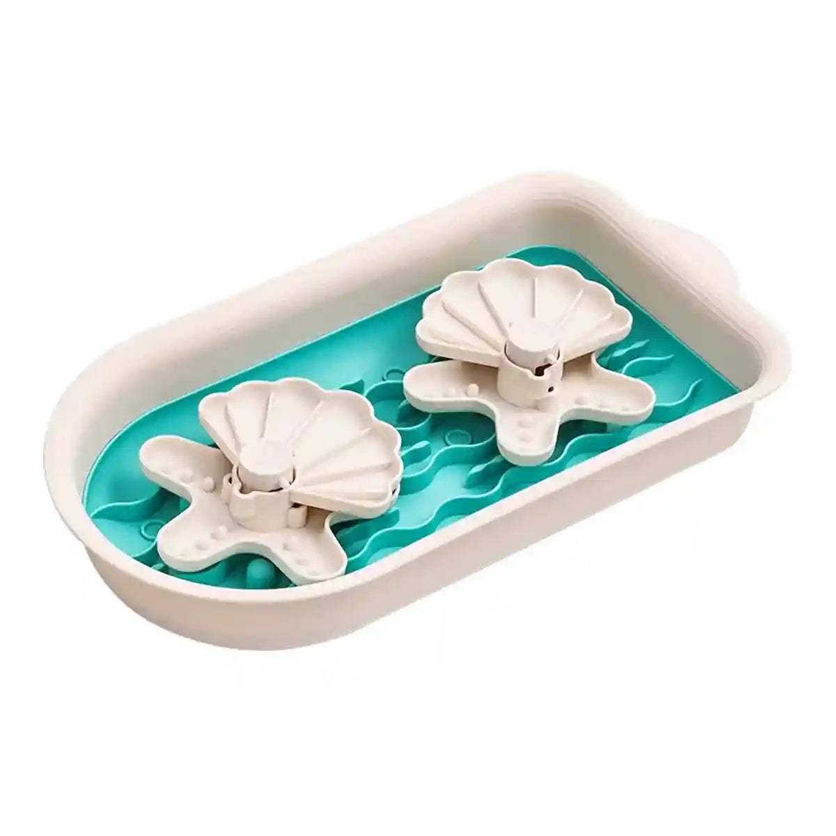 Interactive Rotating Puzzle Slow Feeder Bowl for Small & Medium Dogs