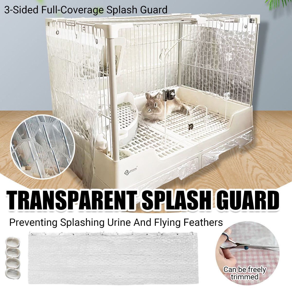 Cage Splash Guard