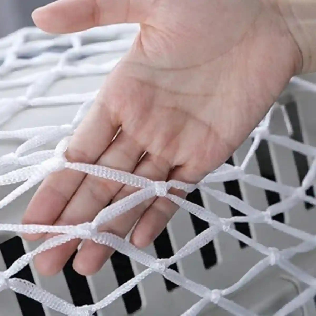 Protective Nylon Pet Carrier Net for Travel Safety and Ventilation
