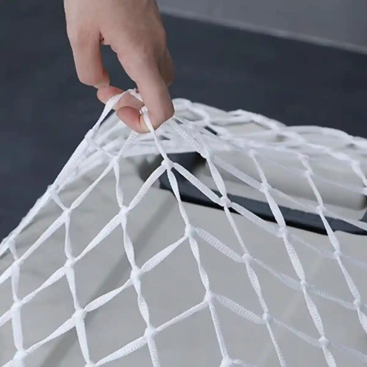 Protective Nylon Pet Carrier Net for Travel Safety and Ventilation