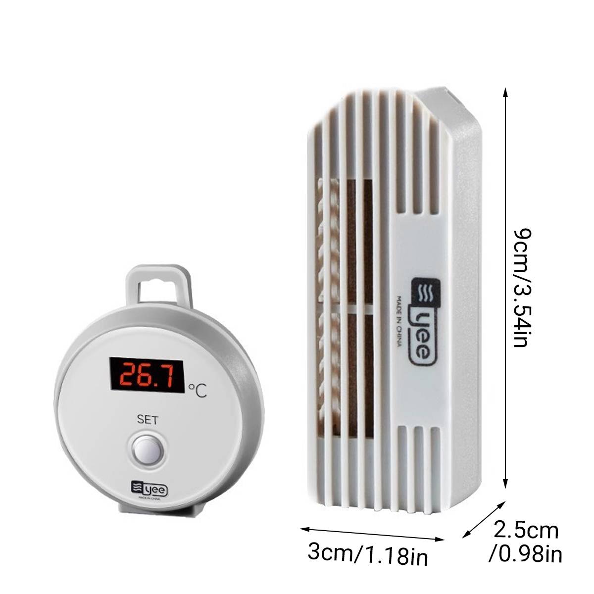 Turtle Tank Heater - Smart Digital Display Heating Rod (25W/50W)