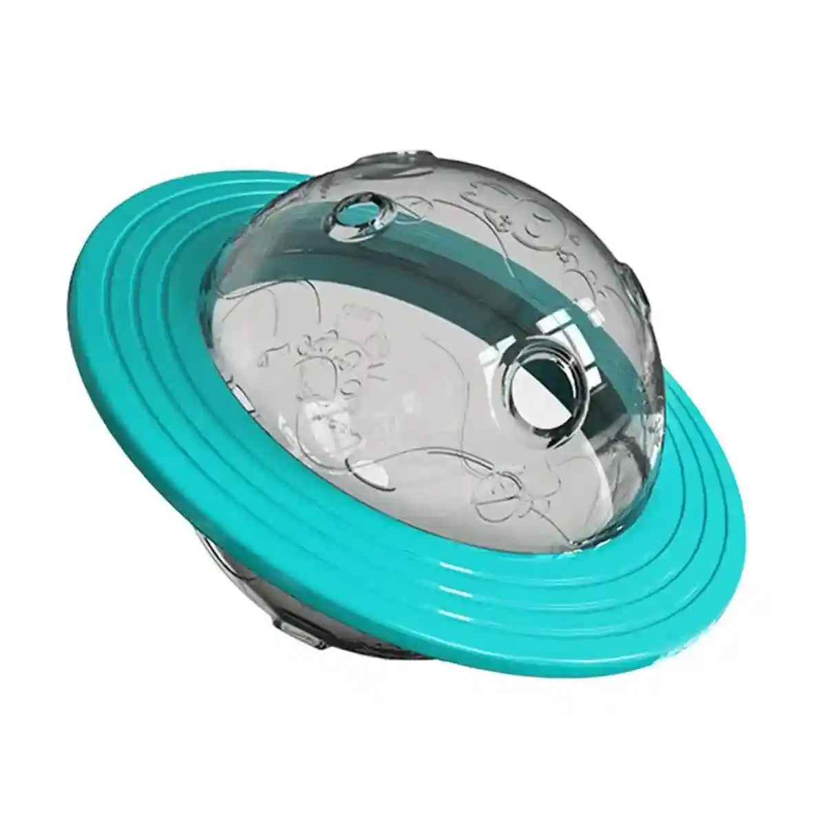 UFO Pet Treat Toy Interactive Food Dispenser for Dogs & Cats