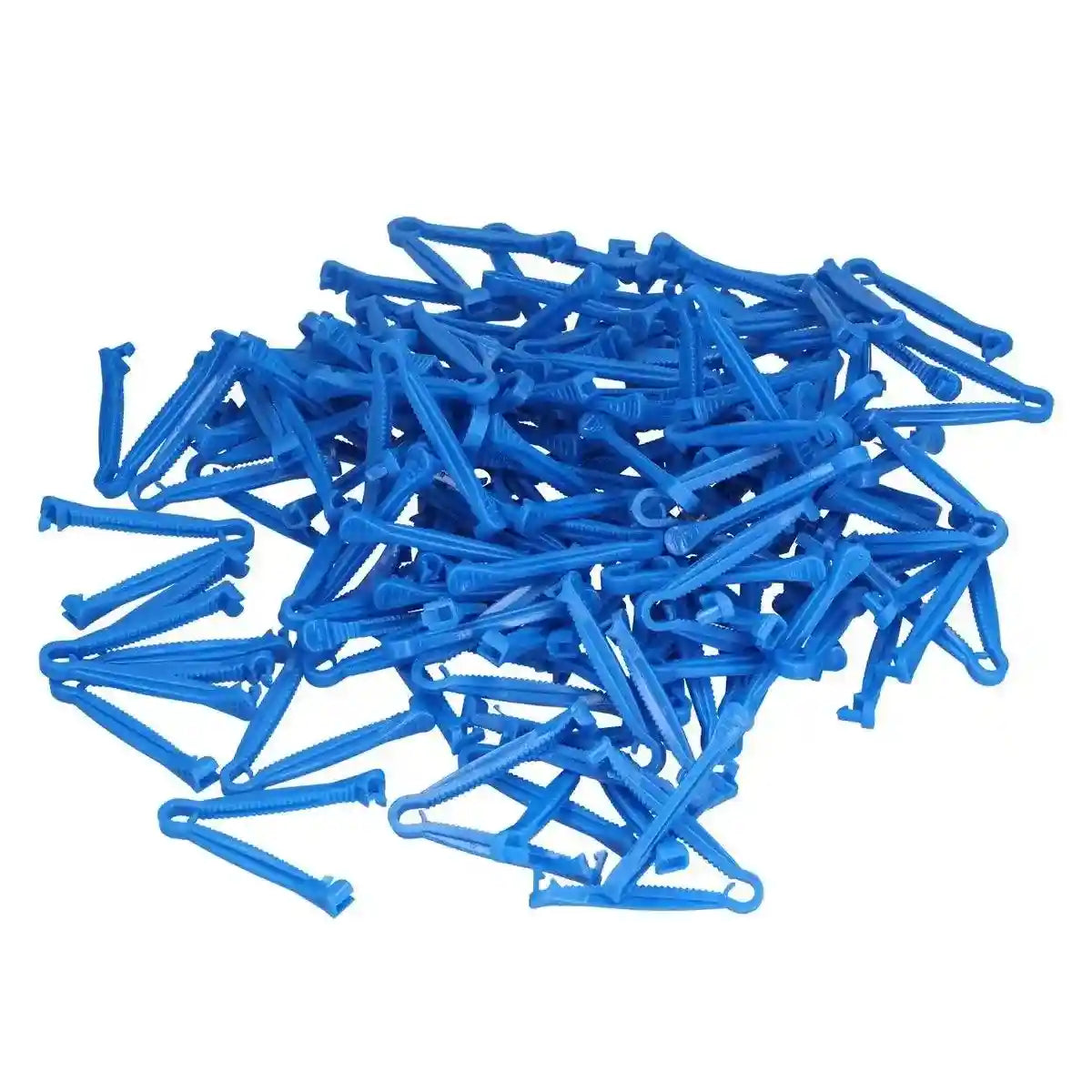 100 PCS Veterinary Umbilical Cord Clamps for Livestock Disposable Tool