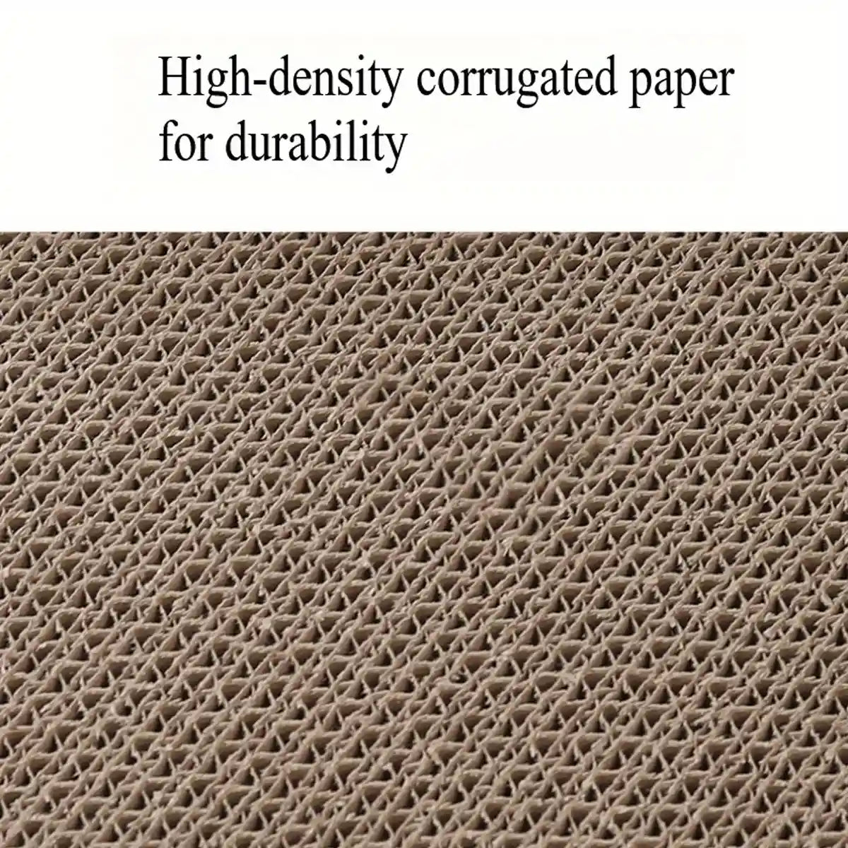 Solid Wood Cat House With Scratching Board Double-Layer Design