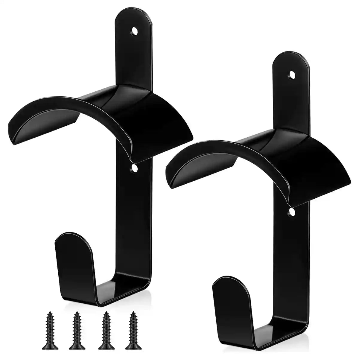 Horse Saddle Rack Wall Hooks Heavy-Duty Iron 2PCS