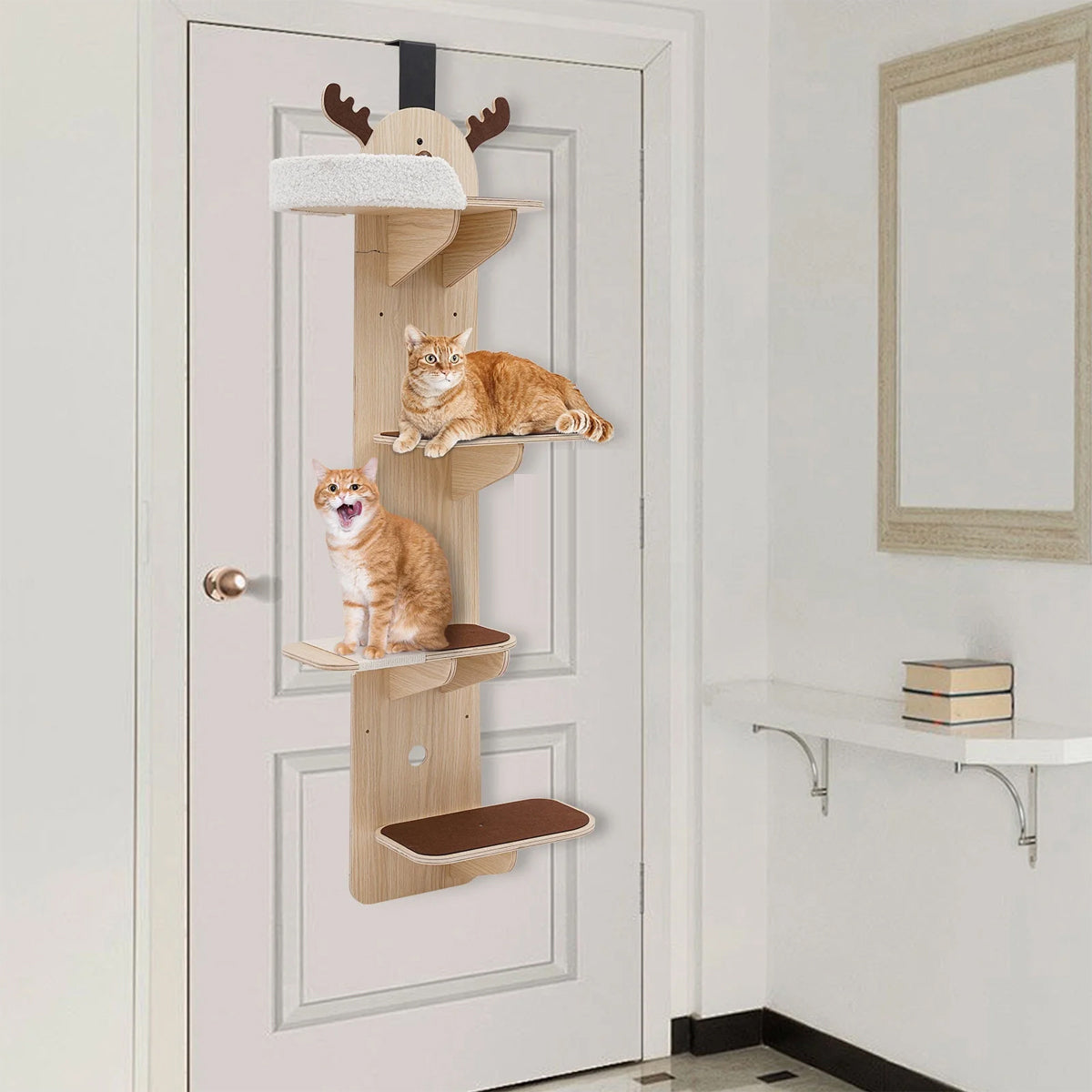 Wall Mounted Cat Tree for Door Installation
