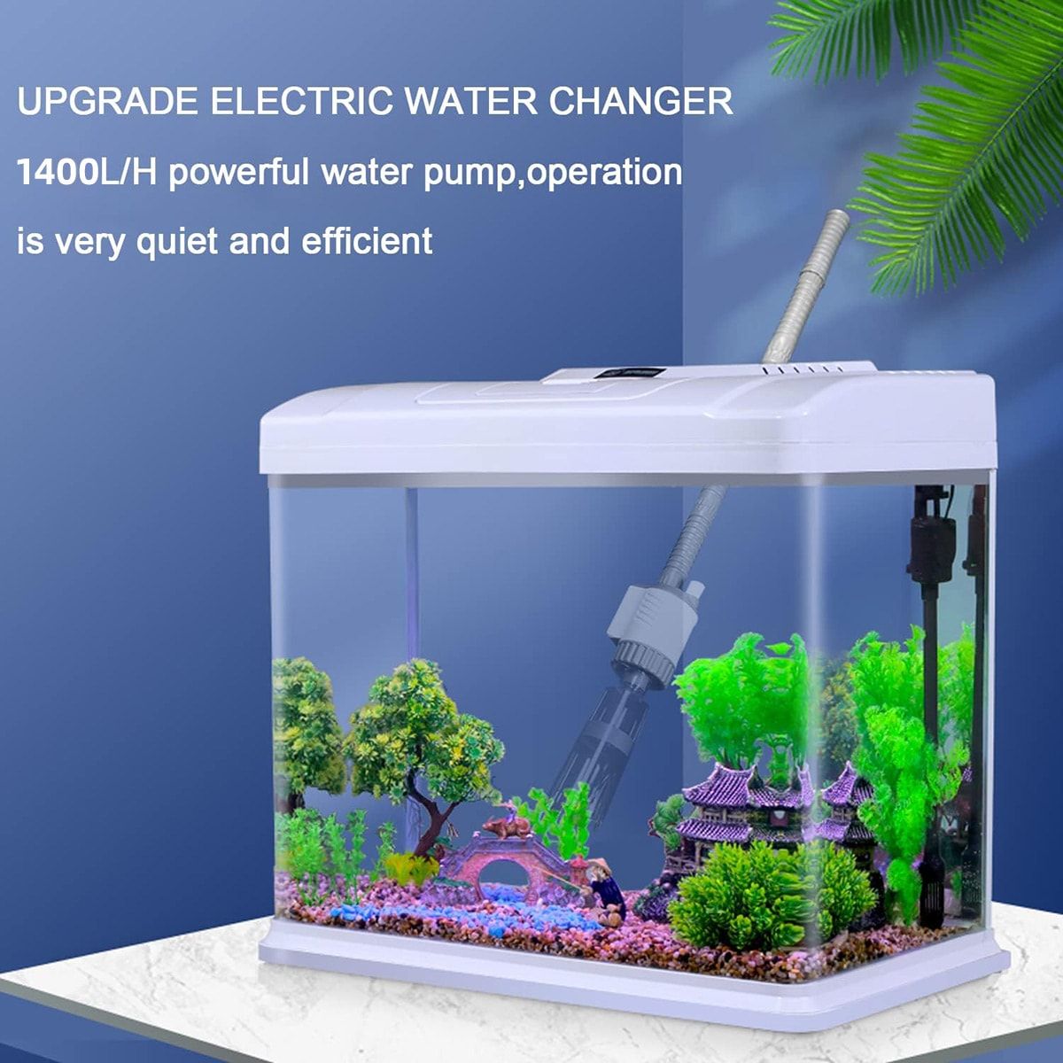 20W Electric Fish Tank Gravel Cleaner Pump