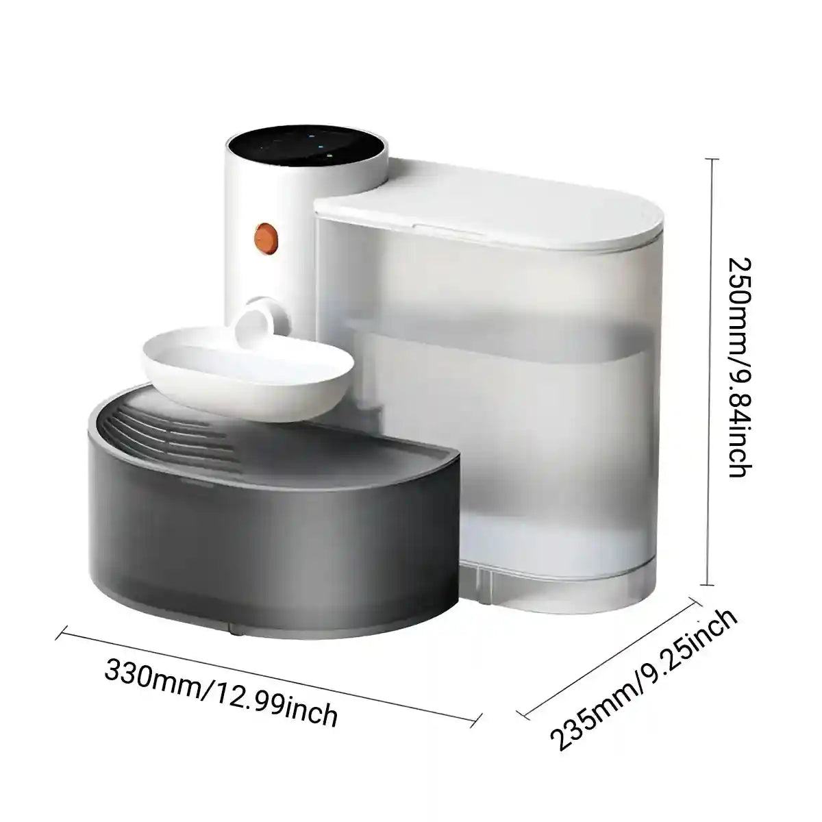 Smart Pet Water Fountain With Auto Pouring System