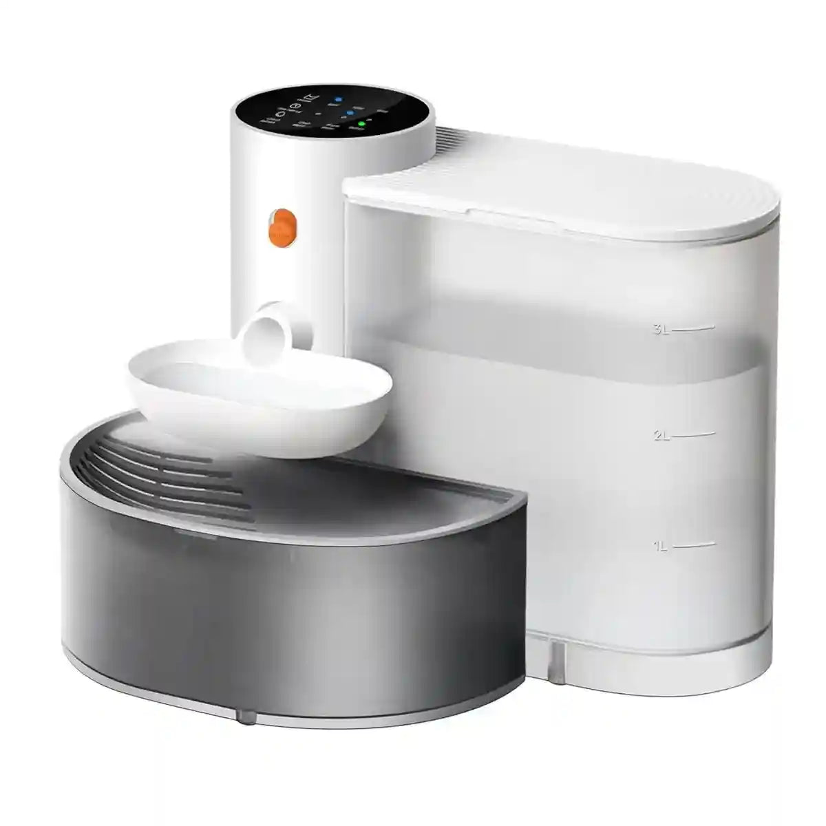 Smart Pet Water Fountain With Auto Pouring System