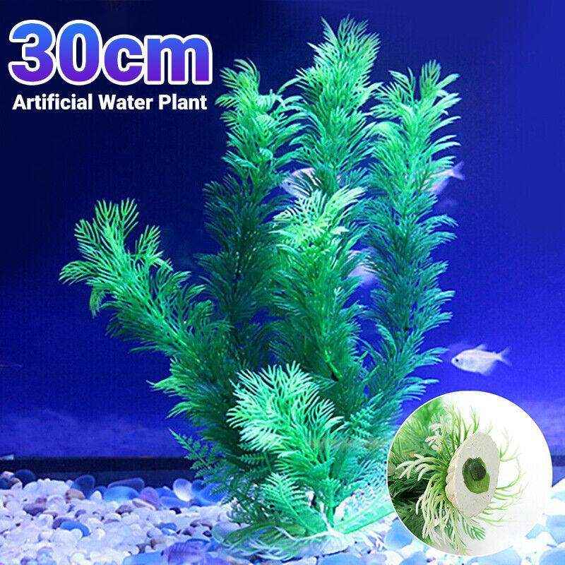 Artificial Aquarium Grass - Lifelike Plastic Water Plant for Fish Tanks