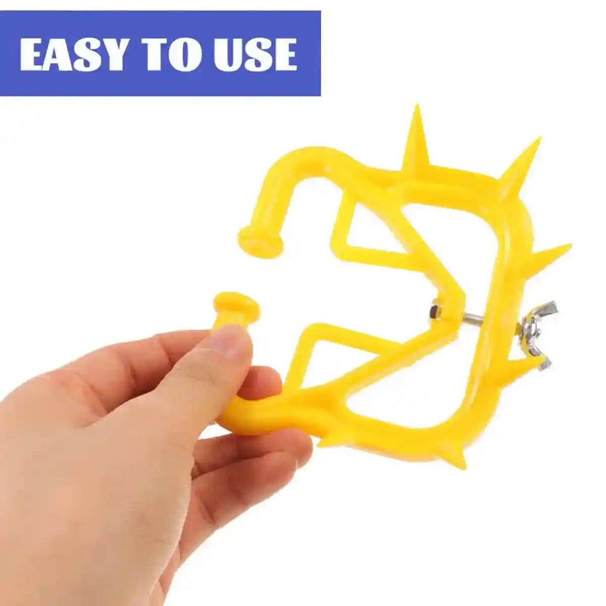 10PCS Calf Weaning Nose Ring with Spikes