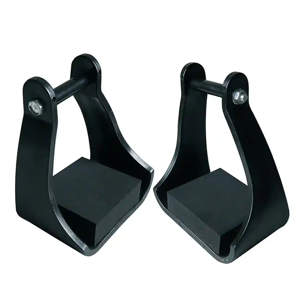 2PCS Lightweight Western Stirrup with Cushion Pads for Horse Riding