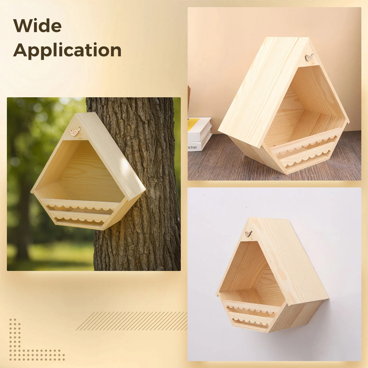 Hanging Bird Nest Pigeon Nest Outdoor Bird House Bird Nest Bird Feeder
