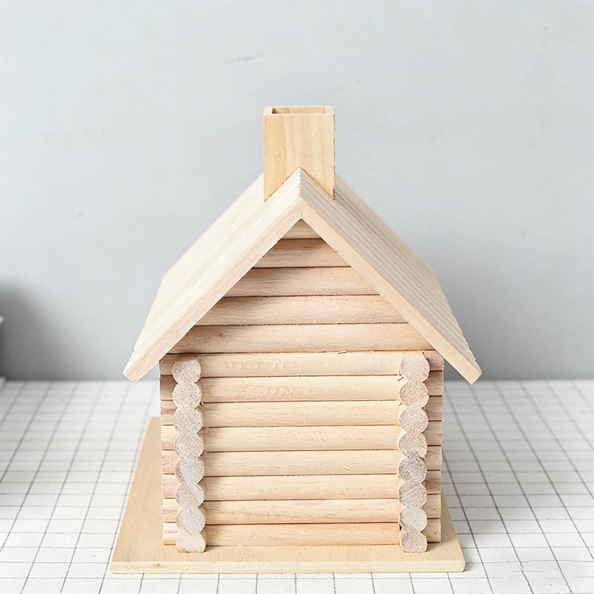 Wooden Bird Nest Outdoor Natural Bird House