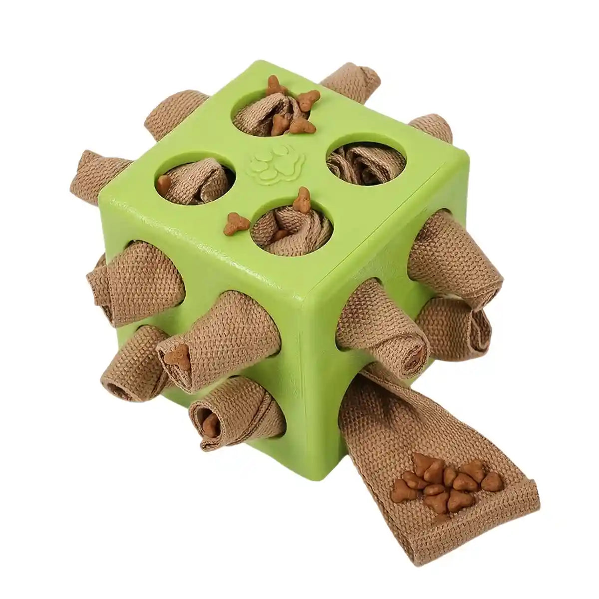 Interactive Dog Puzzle Toy Snuffle Cube