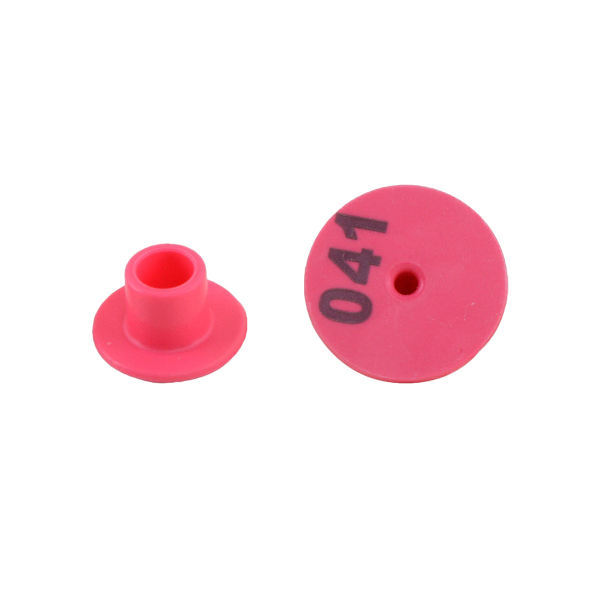100PCS Numbered Animal Ear Tags Round Plastic