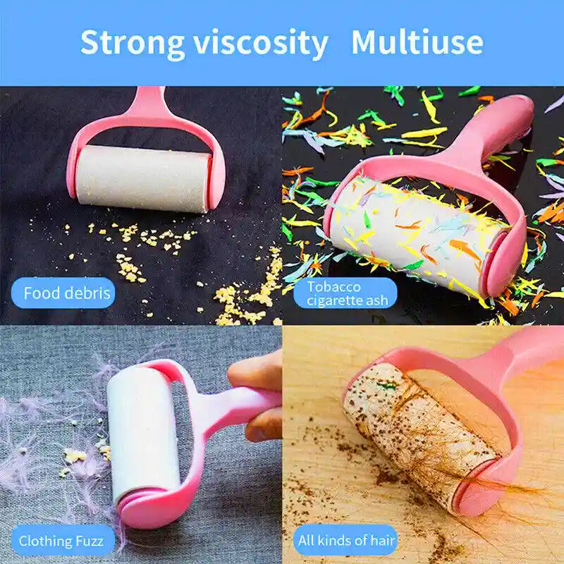Pet Hair Lint Roller With 6 Refills