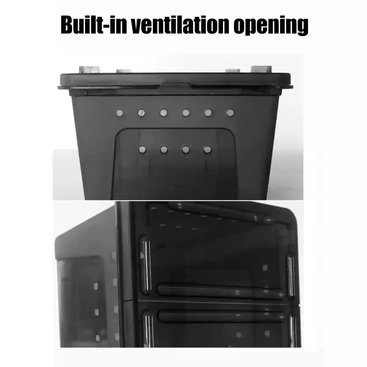 Reptile Breeding Box with Ventilation