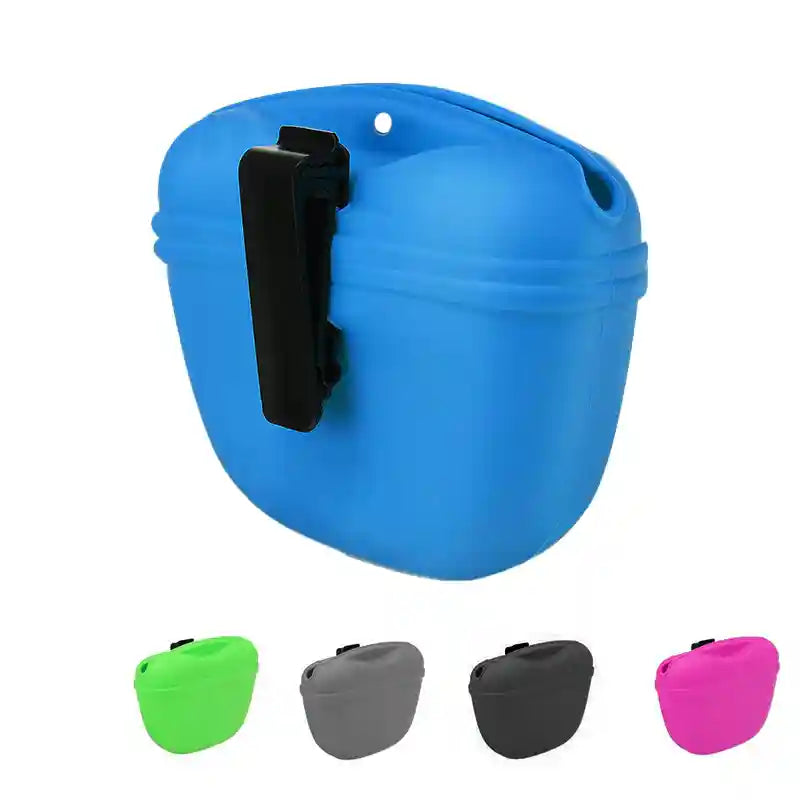 Dog Training Treat Pouch with Clip Pet Training Waist Feed Bag