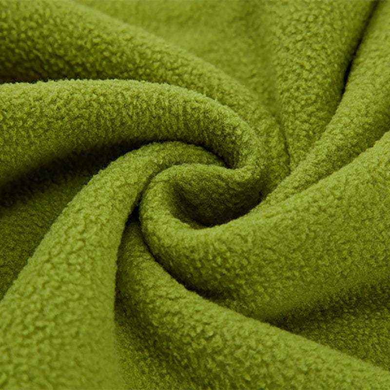 Double-Sided Fleece Dog Jacket for Winter Warmth and Comfort