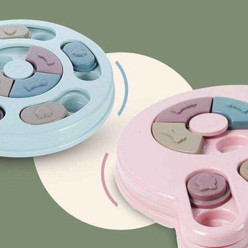 Interactive Dog Treat Dispenser Toy Slow Feeder for Smart Pets