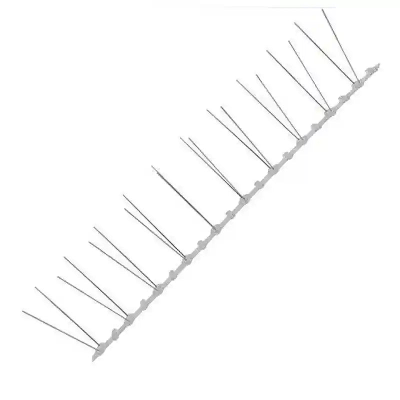 10pcs Stainless Steel Outdoor Bird Deterrent Spikes for Roof & Fence Protection